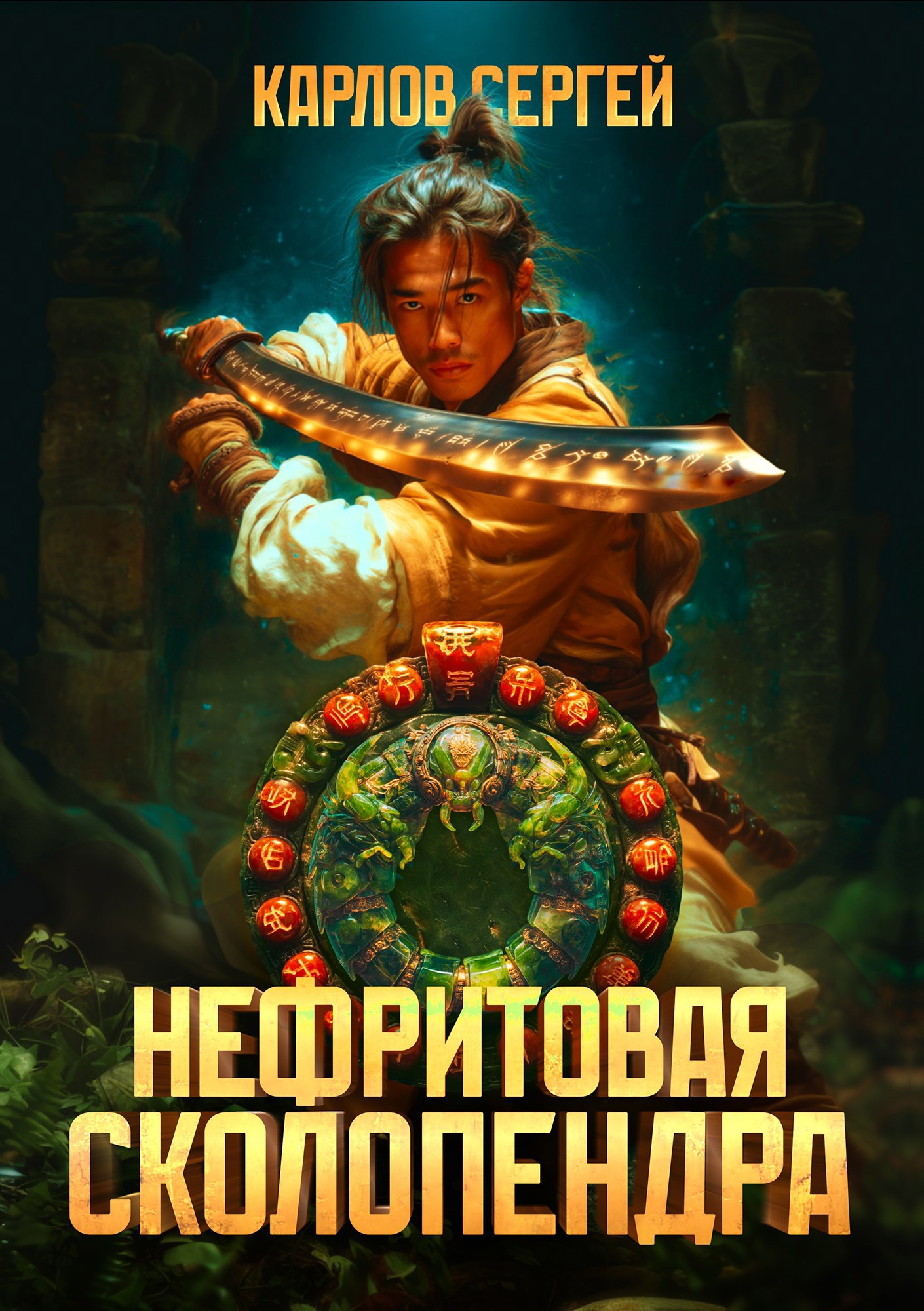 Нефритовая сколопендра