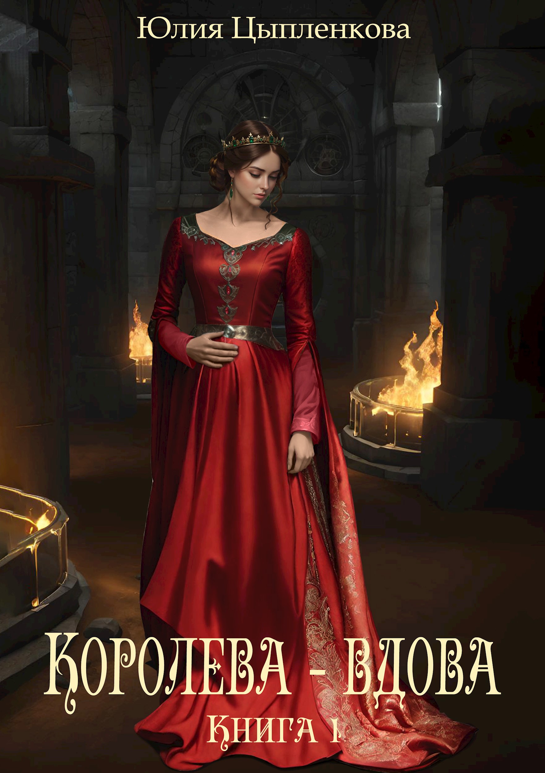 Королева - вдова. Книга 1